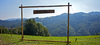 View to nearby hills during the Loka MTB marathon 2015. Loka MTB marathon took place on Saturday, 12th of September 2015 in hills above village Zminec near Skofja Loka, Slovenia.

