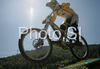 Antonio Ferreiro Pajuelo of Spain riding during final run of Mountain Bike Downhill European Championships in Kranjska Gora, Slovenia. MTB Downhill European Championships was held on Sunday, 14th of June 2009 in Kranjska Gora, Slovenia.
