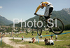 Antonio Ferreiro Pajuelo of Spain riding during final run of Mountain Bike Downhill European Championships in Kranjska Gora, Slovenia. MTB Downhill European Championships was held on Sunday, 14th of June 2009 in Kranjska Gora, Slovenia.
