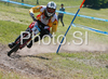 Bernat Guardia of Spain riding during final run of Mountain Bike Downhill European Championships in Kranjska Gora, Slovenia. MTB Downhill European Championships was held on Sunday, 14th of June 2009 in Kranjska Gora, Slovenia.
