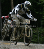 Andreas Dotzauer of Germany riding during Mountain Bike UCI World cup Four cross finals. Four cross finals of Mountain Bike UCI World cup were held on Saturday, 15th of May 2010 in Maribor, Slovenia.
