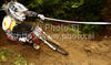 Bernard Kerr of Great Britain riding during men Mountain Bike UCI World cup downhill race. Downhill race of Mountain Bike UCI World cup was held on Sunday, 16th of May 2010 in Maribor, Slovenia.
