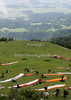Paragliders on start of first race of Nordic Open 2009 in Preddvor, Slovenia. First successful race of Nordic Open 2009 was had start on Krvavec, Slovenia, and was held on 9th of July 2009.
