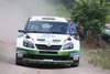 WIEGAND Sepp/ CHRISTIAN Frank (SKODA AUTO DEUTSCHLAND) during the FIA WRC Rallye of Germany, Kluesserath, Trier, Germany on 2013/08/23.
