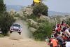 Thierry Neuville/Nicolas Gilsoul (Hyundai Motorsport/i20 WRC) during day two of  FIA WRC Rally Italia Sardegna 2015 at Bodduso in Alghero, Italy on 2015/06/13.

