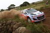 Dani Sordo/Marc Marti (Hyundai Motorsport/i20 WRC) during day one of FIA WRC Rally Italia Sardegna 2015 at Putifigari in Alghero, Italy on 2015/06/12.
