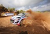 Hayden Paddon (Hyundai Motorsport/i20 WRC) during the  FIA WRC Rally Italia Sardegna 2015 at Alghero in Alghero, Italy on 2015/06/14.
