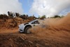 Elfyn Evans/Daniel Barritt (M-Sport WRT/Ford Fiesta RS WRC) during the  FIA WRC Rally Italia Sardegna 2015 at Alghero in Alghero, Italy on 2015/06/14.
