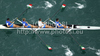 Rowers competing during semi finals of FISA Rowing World cup in Bled, Slovenia. Semi final races of FISA Rowing World cup were held on Saturday, 29th of May 2010 in lake Bled in Bled, Slovenia.
