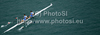 Rowers competing during semi finals of FISA Rowing World cup in Bled, Slovenia. Semi final races of FISA Rowing World cup were held on Saturday, 29th of May 2010 in lake Bled in Bled, Slovenia.
