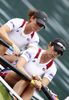 Katherine Grainger and Anna Watkins Bebington of Great Britain competing during finals of FISA Rowing World cup in Bled, Slovenia. Final races of FISA Rowing World cup were held on Sunday, 30th of May 2010 in lake Bled in Bled, Slovenia.
