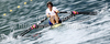 Vanessa Grandpierre and Caroline Delas of France competing during finals of FISA Rowing World cup in Bled, Slovenia. Final races of FISA Rowing World cup were held on Sunday, 30th of May 2010 in lake Bled in Bled, Slovenia.
