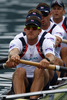Alex Partridge, Richard Egington, Alex Gregory and Matthew Langridge of Great Britain competing during finals of FISA Rowing World cup in Bled, Slovenia. Final races of FISA Rowing World cup were held on Sunday, 30th of May 2010 in lake Bled in Bled, Slovenia.
