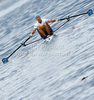 Frida Svensson of Sweden competing during finals of FISA Rowing World cup in Bled, Slovenia. Final races of FISA Rowing World cup were held on Sunday, 30th of May 2010 in lake Bled in Bled, Slovenia.
