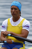Frida Svensson of Sweden competing during finals of FISA Rowing World cup in Bled, Slovenia. Final races of FISA Rowing World cup were held on Sunday, 30th of May 2010 in lake Bled in Bled, Slovenia.
