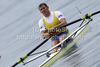 Lassi Karonen of Sweden competing during finals of FISA Rowing World cup in Bled, Slovenia. Final races of FISA Rowing World cup were held on Sunday, 30th of May 2010 in lake Bled in Bled, Slovenia.
