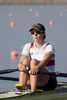 DRAEGER Marie-Louise (GER) competing in the single sculls at  the 2010 European Rowing Championships held at the aquatic centre, Montemor-o-Velho, Portugal.
