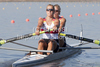 German team, HARTMANN Kerstin SINNIG Marlene,  competing in the womens double atthe 2010 European Rowing Championships held at the aquatic centre, Montemor-o-Velho, Portugal.
