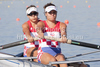 Croatian team, KESERAC Sonja ANIC Maja competing in the womens double at the 2010 European Rowing Championships held at the aquatic centre, Montemor-o-Velho, Portugal.
