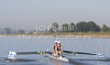 Finnish team, NIEMINEN Minna STEN Sanna competing in the Womens Double Sculls at the 2010 European Rowing Championships held at the aquatic centre, Montemor-o-Velho, Portugal.
