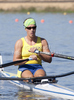 SVENSSON Frida (SWE) competing in the Womens Single Sculls at the 2010 European Rowing Championships held at the aquatic centre, Montemor-o-Velho, Portugal.

