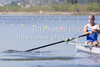 BRAAS Roel (NED) hits a discarded water bottle whilst competing in the Mens Single Sculls at  the 2010 European Rowing Championships held at the aquatic centre, Montemor-o-Velho, Portugal.

