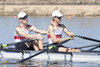 German team, LICHTSCHLAG Linus HARTIG Lars, competing in the Lightweight Mens Double Sculls at the 2010 European Rowing Championships held at the aquatic centre, Montemor-o-Velho, Portugal.
