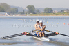 French team, AZOU Jeremie DI GIROLAMO Remi, competing in the Lightweight Mens Double Sculls at the 2010 European Rowing Championships held at the aquatic centre, Montemor-o-Velho, Portugal.
