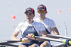 Austrian team, HELLMEIER Joschka BERG Florian, competing in the Lightweight Mens Double Sculls at the 2010 European Rowing Championships held at the aquatic centre, Montemor-o-Velho, Portugal.
