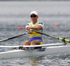 Frida Svensson of Sweden during FISA World rowing Championships 2011 in Bled, Slovenia. FISA World rowing Championships 2011 were held in Bled, Slovenia between 28th of August 2011 and 4th of September 2011.
