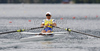 Frida Svensson of Sweden during FISA World rowing Championships 2011 in Bled, Slovenia. FISA World rowing Championships 2011 were held in Bled, Slovenia between 28th of August 2011 and 4th of September 2011.
