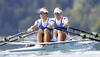 Ulla Varvio and Minna Nieminen of Finland during FISA World rowing Championships 2011 in Bled, Slovenia. FISA World rowing Championships 2011 were held in Bled, Slovenia between 28th of August 2011 and 4th of September 2011.
