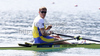 Lassi Karonen of Sweden during FISA World rowing Championships 2011 in Bled, Slovenia. FISA World rowing Championships 2011 were held in Bled, Slovenia between 28th of August 2011 and 4th of September 2011.
