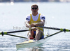 Lassi Karonen of Sweden during FISA World rowing Championships 2011 in Bled, Slovenia. FISA World rowing Championships 2011 were held in Bled, Slovenia between 28th of August 2011 and 4th of September 2011.
