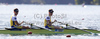 Oskar Russberg and Dennis Bernhardsson of Sweden during FISA World rowing Championships 2011 in Bled, Slovenia. FISA World rowing Championships 2011 were held in Bled, Slovenia between 28th of August 2011 and 4th of September 2011.

