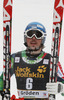 Andreas Romar of Finland reacts in the finish of the Men Downhill race of Audi FIS alpine skiing World Cup in Val Gardena, Italy. Downhill race of Men Audi FIS Alpine skiing World Cup 2012-2013, was held on Saturday, 15th of December 2012, on Saslong course in Val Gardena, Italy.
