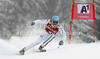 Third placed Christof Innerhofer of Italy skiing in the Men Super G race of Audi FIS alpine skiing World Cup in Kitzbuehel, Austria. Super G race of Men Audi FIS Alpine skiing World Cup 2012-2013, was held on Friday, 25th of January, 2013, on  course Streifalm in Kitzbuehel, Austria.
