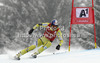 Aksel Lund Svindal of Norway skiing in the Men Super G race of Audi FIS alpine skiing World Cup in Kitzbuehel, Austria. Super G race of Men Audi FIS Alpine skiing World Cup 2012-2013, was held on Friday, 25th of January, 2013, on  course Streifalm in Kitzbuehel, Austria.
