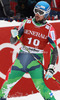 Andreas Romar of Finland reacts in the finish of the Men Super G race of Audi FIS alpine skiing World Cup in Kitzbuehel, Austria. Super G race of Men Audi FIS Alpine skiing World Cup 2012-2013, was held on Friday, 25th of January, 2013, on  course Streifalm in Kitzbuehel, Austria.
