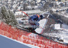 Erik Guay of Canada skiing in the Men Downhill race of Audi FIS alpine skiing World Cup in Kitzbuehel, Austria. Downhill race of Men Audi FIS Alpine skiing World Cup 2012-2013, was held on Saturday, 26th of January, 2013, on  course Streifalm in Kitzbuehel, Austria.
