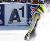Kjetil Jansrud of Norway reacts in the finish of the Men Downhill race of Audi FIS alpine skiing World Cup in Kitzbuehel, Austria. Downhill race of Men Audi FIS Alpine skiing World Cup 2012-2013, was held on Saturday, 26th of January, 2013, on  course Streifalm in Kitzbuehel, Austria.
