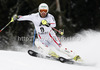 Manfred Pranger of Austria skiing in the first run of the Men Slalom race of Audi FIS alpine skiing World Cup in Kitzbuehel, Austria. Slalom race of Men Audi FIS Alpine skiing World Cup 2012-2013, was held on Sunday, 27th of January, 2013, on  course Ganslern in Kitzbuehel, Austria.
