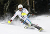 Patrick Thaler of Italy skiing in the first run of the Men Slalom race of Audi FIS alpine skiing World Cup in Kitzbuehel, Austria. Slalom race of Men Audi FIS Alpine skiing World Cup 2012-2013, was held on Sunday, 27th of January, 2013, on  course Ganslern in Kitzbuehel, Austria.

