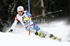 Marc Gini of Switzerland skiing in the first run of the Men Slalom race of Audi FIS alpine skiing World Cup in Kitzbuehel, Austria. Slalom race of Men Audi FIS Alpine skiing World Cup 2012-2013, was held on Sunday, 27th of January, 2013, on  course Ganslern in Kitzbuehel, Austria.
