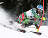 Andreas Romar of Finland skiing in the first run of the Men Slalom race of Audi FIS alpine skiing World Cup in Kitzbuehel, Austria. Slalom race of Men Audi FIS Alpine skiing World Cup 2012-2013, was held on Sunday, 27th of January, 2013, on  course Ganslern in Kitzbuehel, Austria.

