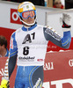 Andre Myhrer of Sweden reacts in the finish of the second run of the Men Slalom race of Audi FIS alpine skiing World Cup in Kitzbuehel, Austria. Slalom race of Men Audi FIS Alpine skiing World Cup 2012-2013, was held on Sunday, 27th of January, 2013, on  course Ganslern in Kitzbuehel, Austria.
