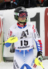 Alexis Pinturault of France reacts in the finish of the second run of the Men Slalom race of Audi FIS alpine skiing World Cup in Kitzbuehel, Austria. Slalom race of Men Audi FIS Alpine skiing World Cup 2012-2013, was held on Sunday, 27th of January, 2013, on  course Ganslern in Kitzbuehel, Austria.
