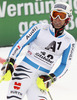 Fritz Dopfer of Germany reacts in the finish of the second run of the Men Slalom race of Audi FIS alpine skiing World Cup in Kitzbuehel, Austria. Slalom race of Men Audi FIS Alpine skiing World Cup 2012-2013, was held on Sunday, 27th of January, 2013, on  course Ganslern in Kitzbuehel, Austria.
