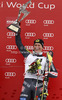 Third placed Ivica Kostelic of Croatia celebrates his medal won in the Men Slalom race of Audi FIS alpine skiing World Cup in Kitzbuehel, Austria. Slalom race of Men Audi FIS Alpine skiing World Cup 2012-2013, was held on Sunday, 27th of January, 2013, on  course Ganslern in Kitzbuehel, Austria.
