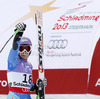 Winner Tina Maze of Slovenia reacts in the finish of the Ladies Super G race of Fis Alpine World Ski Championships 2013 Schladming, Austria. Ladies Super G race of Fis Alpine World Ski Championships 2013 Schladming, was held on Tuesday, 5th of February, 2013, on  course Streicher in Schladming , Austria.
